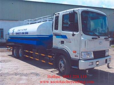 Xe phun nước rửa đường 12,5 khối Hyundai HD210